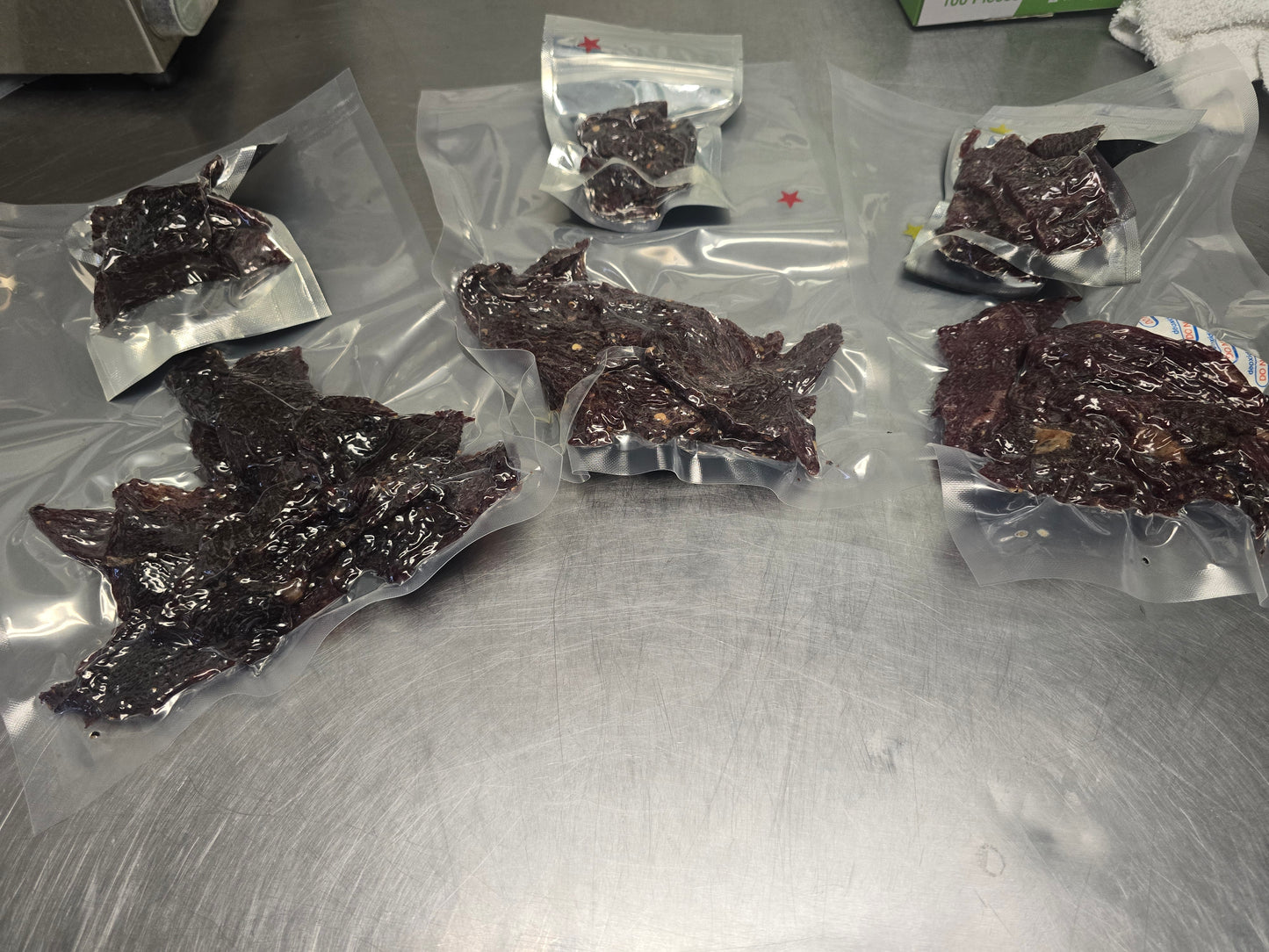 Vermont's Best Beef Jerky Teriyaki - Spicy - Butter (All Sugar Free) large bag $15