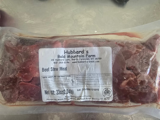 Hubbard's Bald Mountain Farm Stew Meat