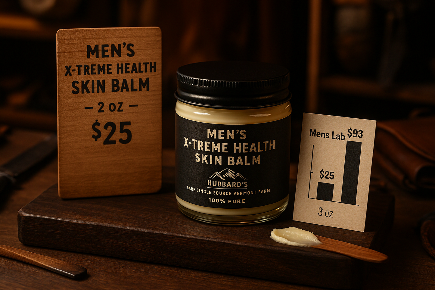 Men's X-Treme Health Skin Balm - 2 oz - $25