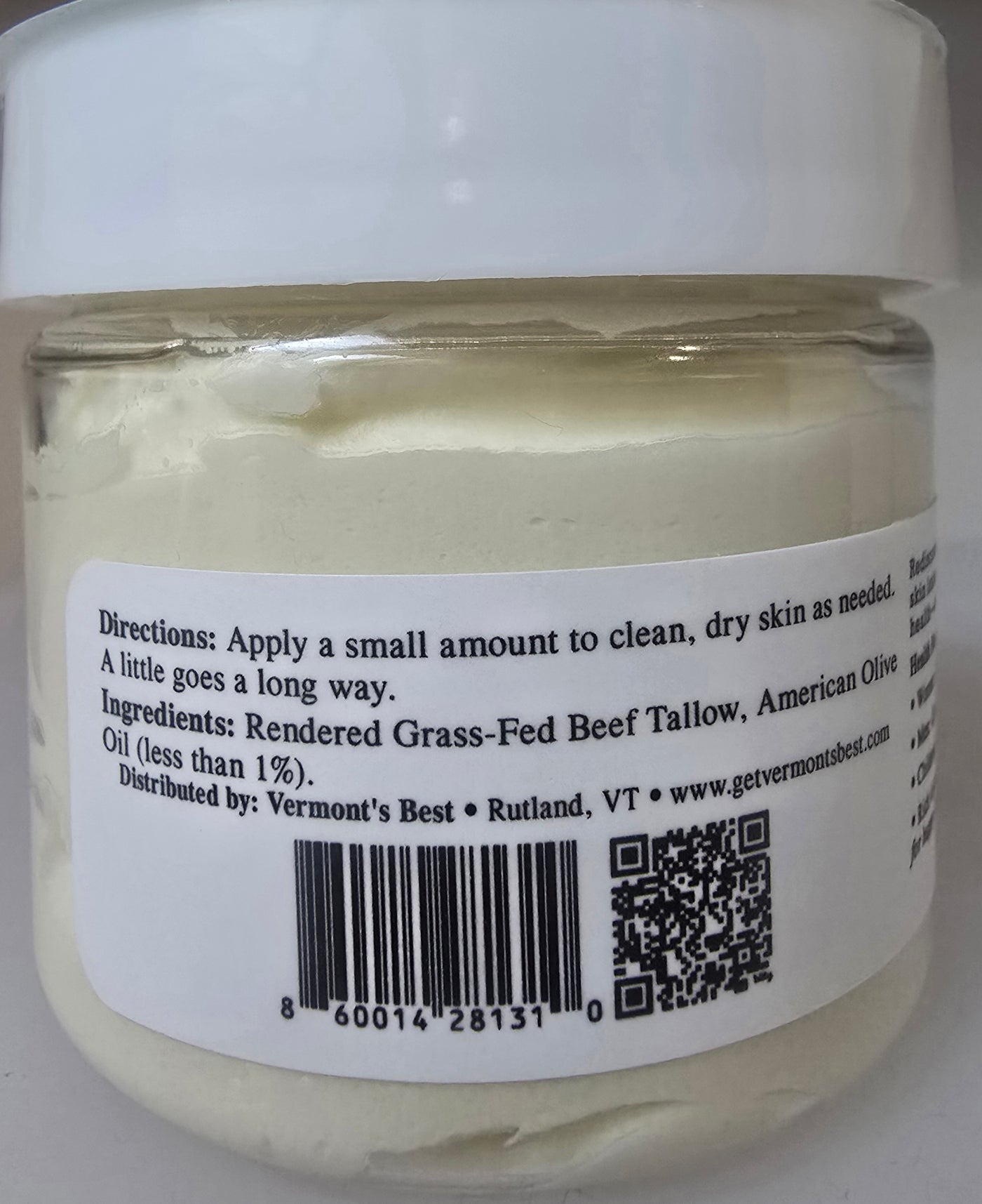 Vermont's Best Tallow Skin Lotion, Family-Safe Moisturizer, Made in USA $27