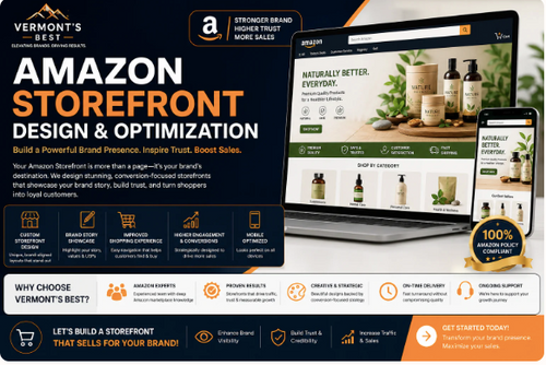 Amazon Storefront Design