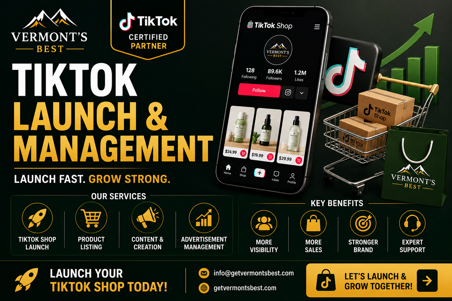 TikTok Launch & Management
