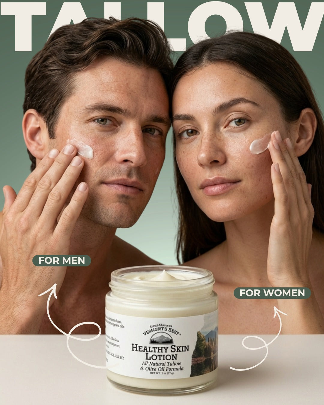 Vermont’s Best Tallow Skin Moisturizer